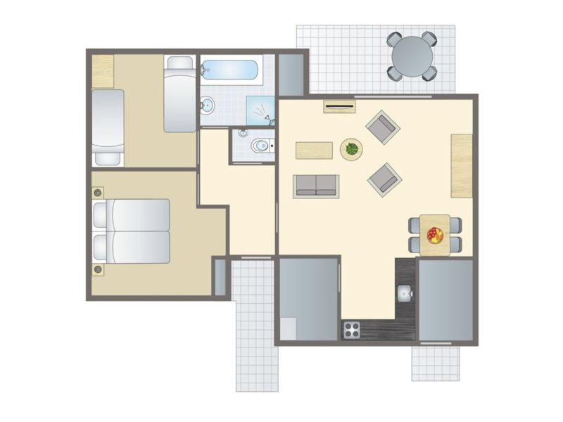 Hunde-Villa 4CD im Beach Resort Ooghduyne