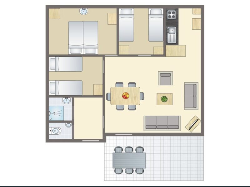 Ferienhäuser Rabbit Hill 6BD