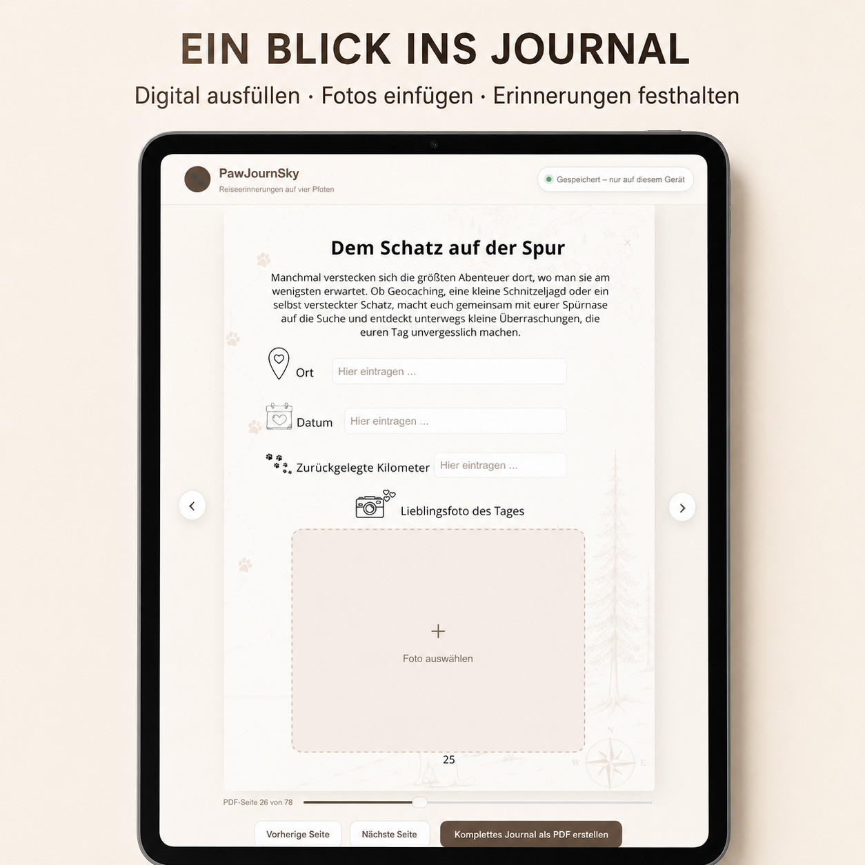 PawJournSky AdventurePass Digital Reiseerinnerungen auf vier Pfoten – Bild 3