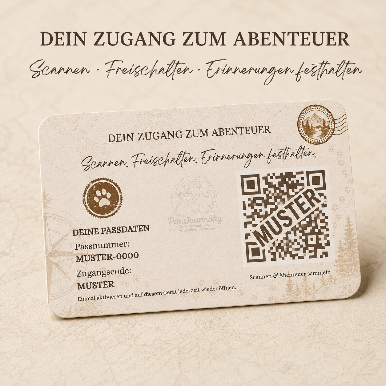 PawJournSky AdventurePass Reiseerinnerungen auf vier Pfoten – Bild 2