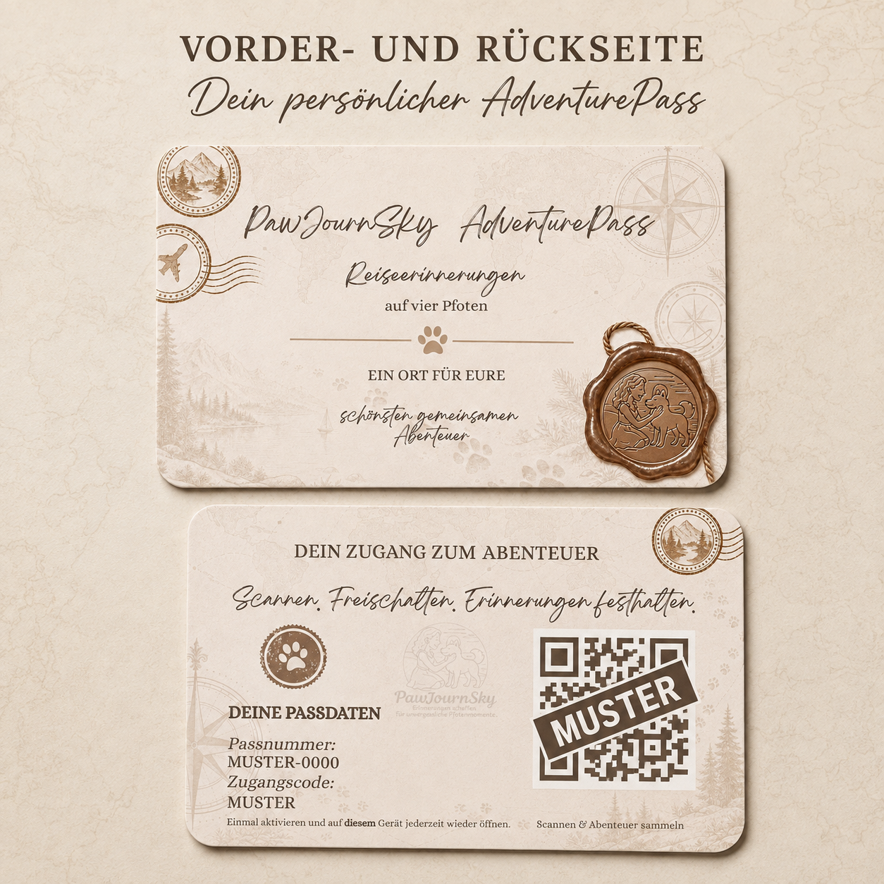 PawJournSky AdventurePass Reiseerinnerungen auf vier Pfoten – Bild 3