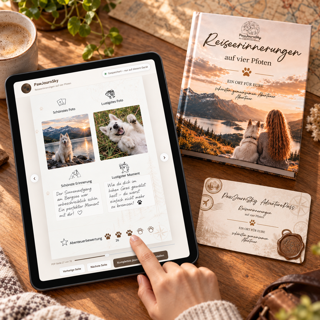 Reiseerinnerungen auf vier Pfoten – Bundle aus Buch & Adventure Pass – Bild 5
