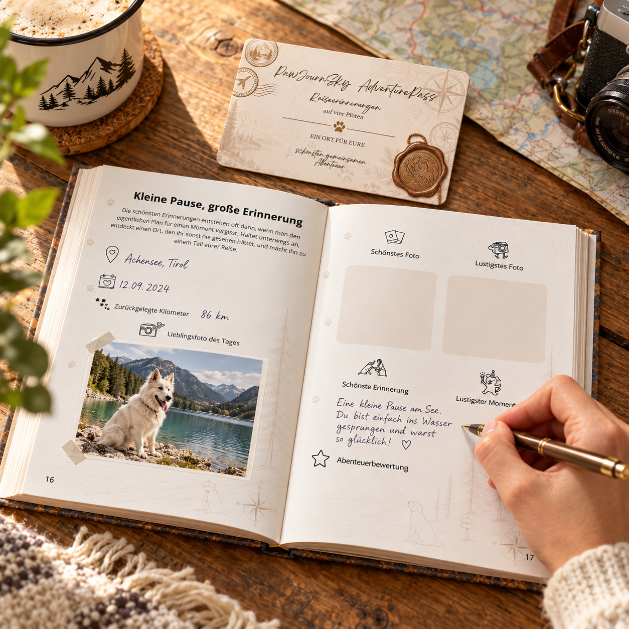 Reiseerinnerungen auf vier Pfoten – Bundle aus Buch & Adventure Pass – Bild 4