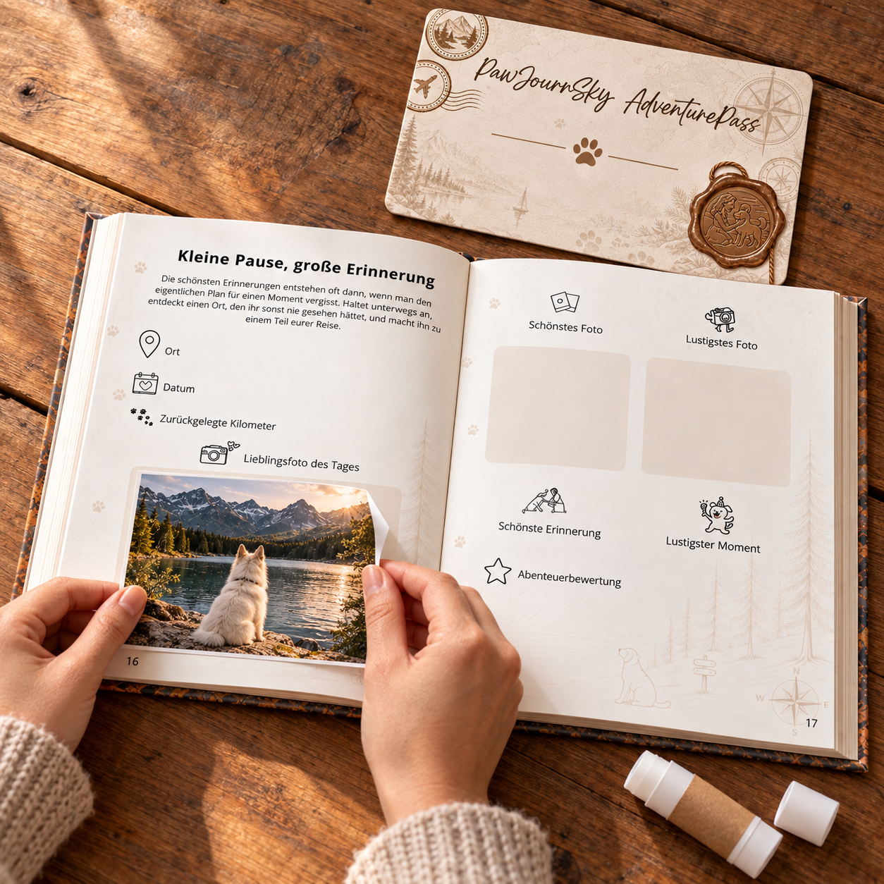 Reiseerinnerungen auf vier Pfoten – Bundle aus Buch & Adventure Pass – Bild 3